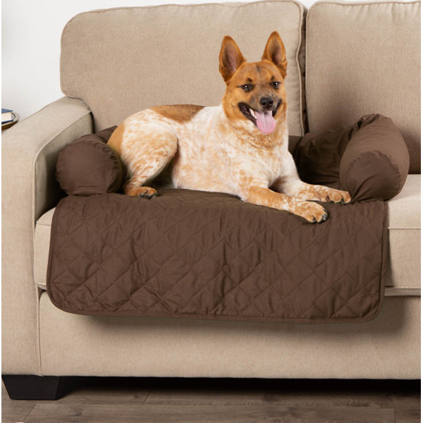 Red Barrel Studio® Aolany Bolster Pet Sofa Slipcover & Reviews Wayfair